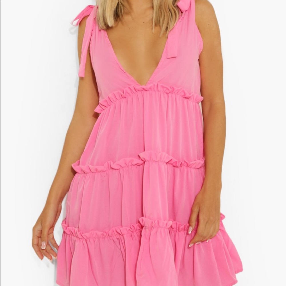 Brand New Pink Swing Dress